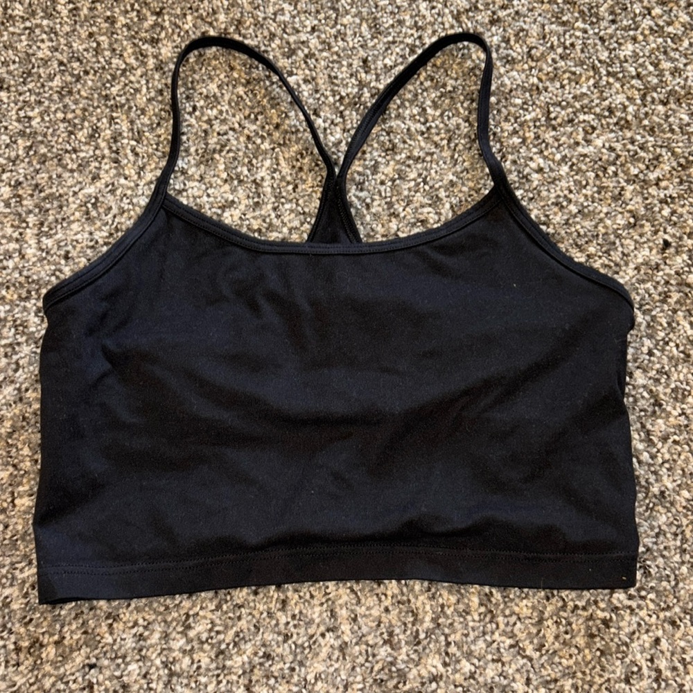 Aerie black tank top